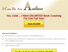 Tablet Screenshot of icanbeanauthor.com